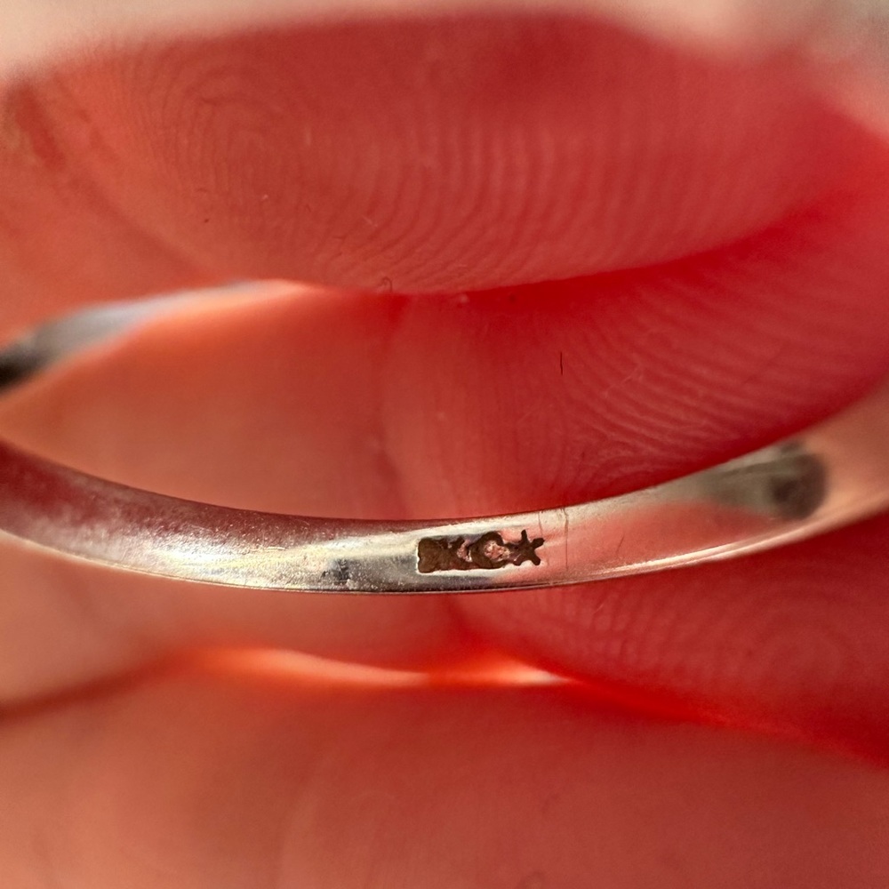 CARAT.cc 3 Carat Radiant Trilogy Ring with 9k White Gold - $500 - Picture 3 of 5